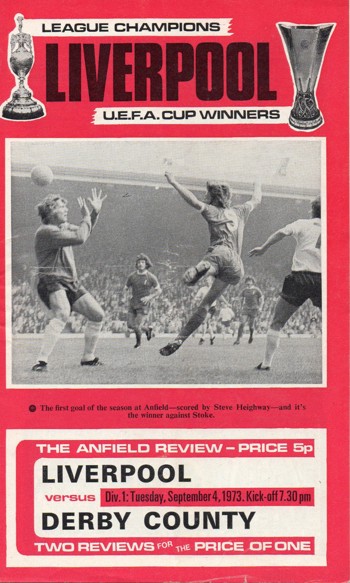 Match programme